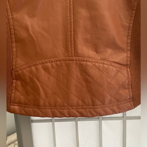 Faux Leather Jacket - Picture 6 of 9